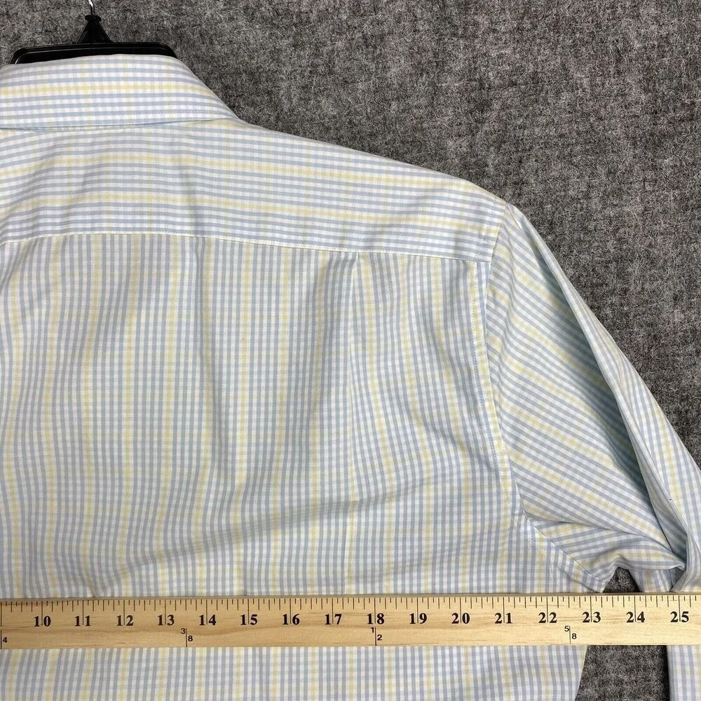 J Crew Academia Shirt Men L‎ Wrinkle Free Classic Fit Smart Thompson Shirtings